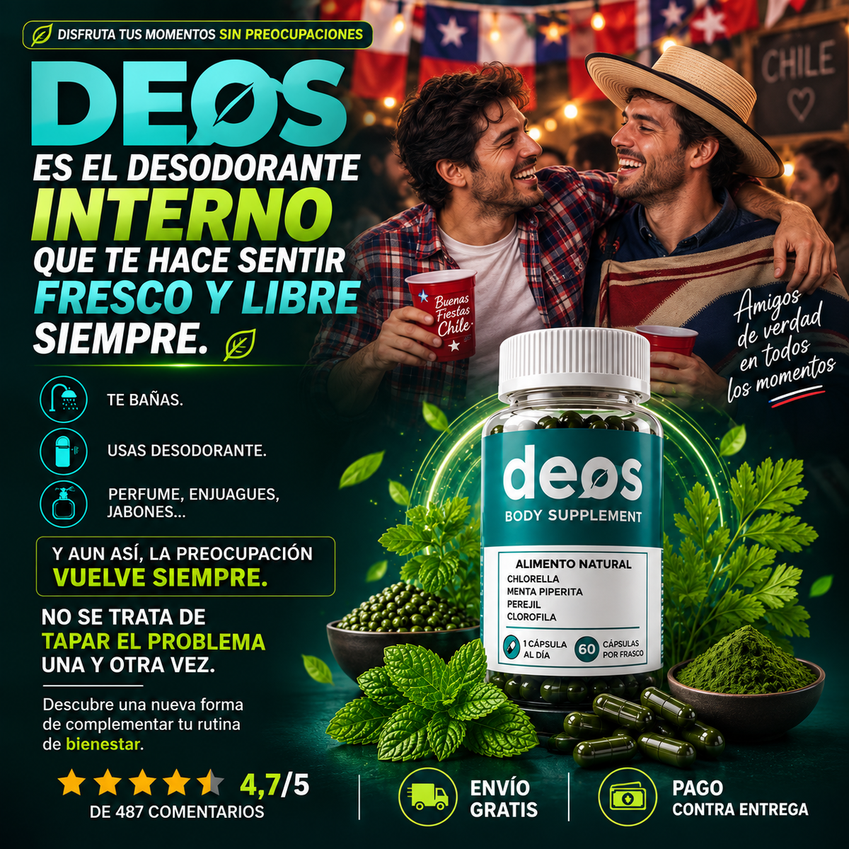 DEOS Desodorante interno