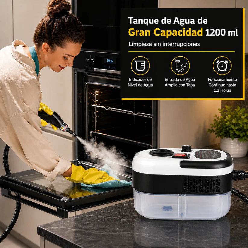 Limpiador A Vapor Presión 2500w Portátil