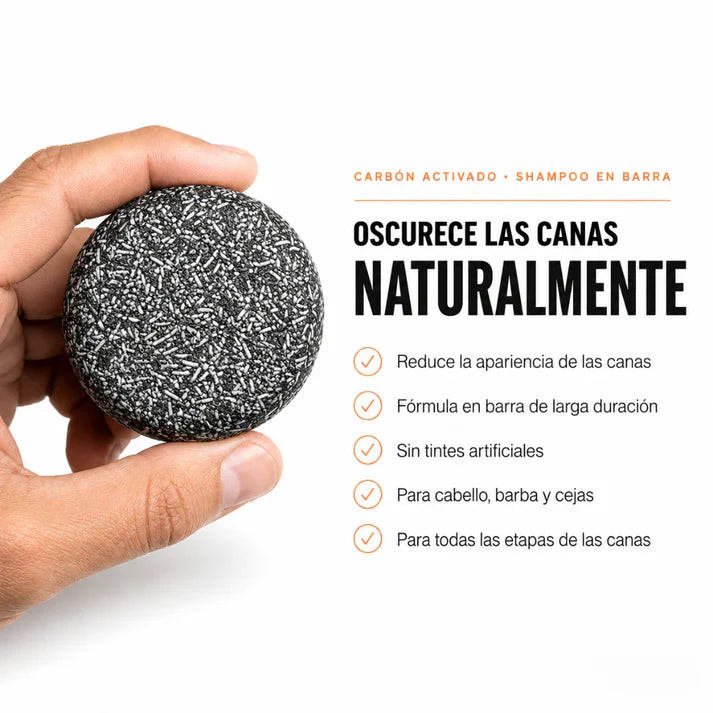 BLACK SOAP SHAMPOO BARRA ANTI-CANAS
