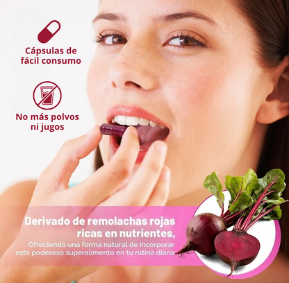 BEETROOT Suplemento a base de raíz de remolacha