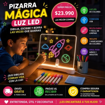 Pizarra Mágica LED